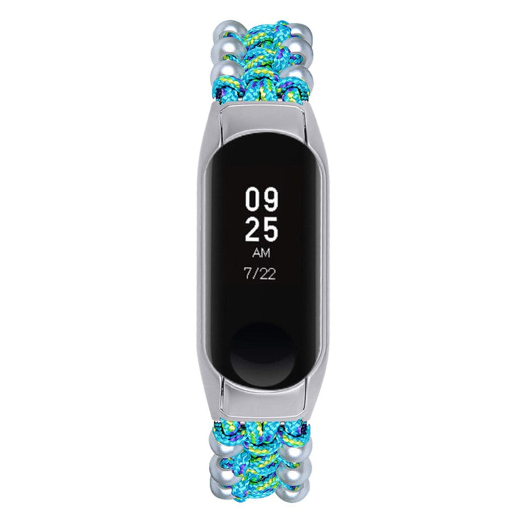 Super skøn Xiaomi Mi Band 7 Stof Urrem - Blå#serie_7