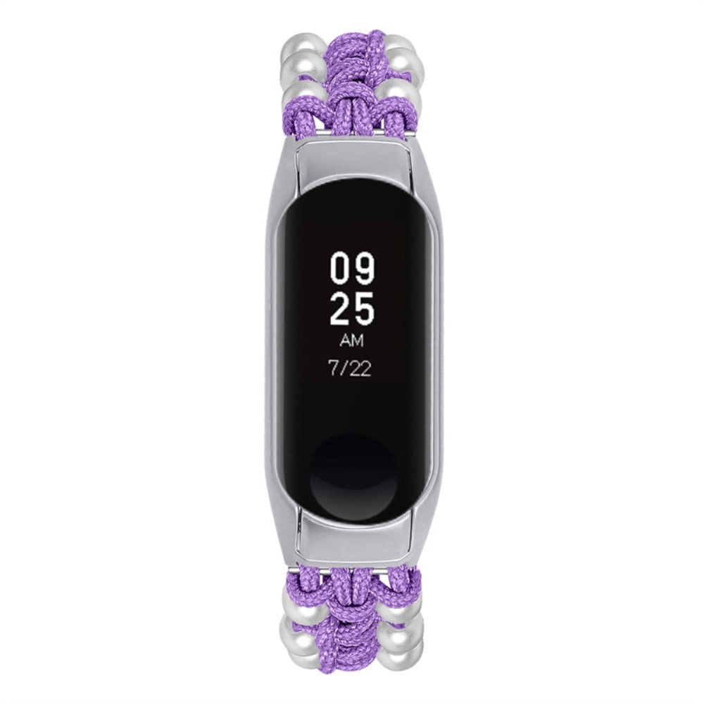 Super skøn Xiaomi Mi Band 7 Stof Urrem - Lilla#serie_8