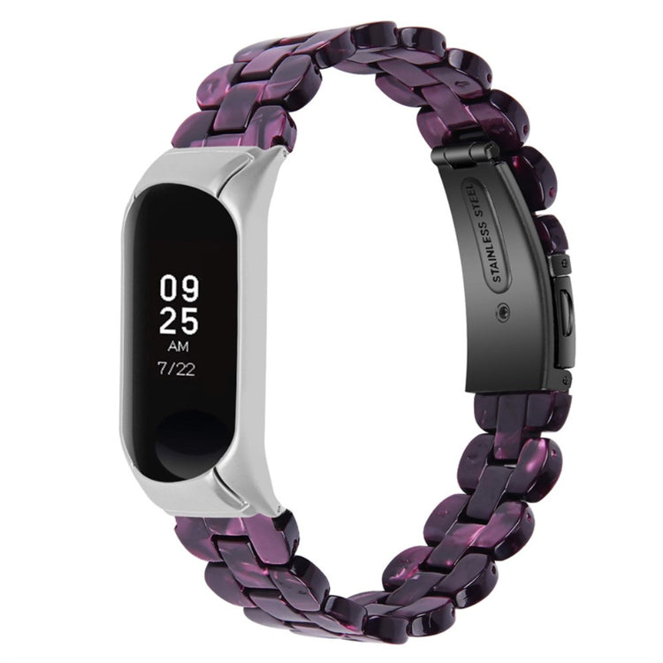 Rigtigt smuk Xiaomi Mi Band 7 Metal Rem - Lilla#serie_6