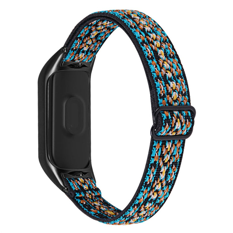 Pænt Xiaomi Mi Band 7 Nylon Rem - Grøn#serie_7