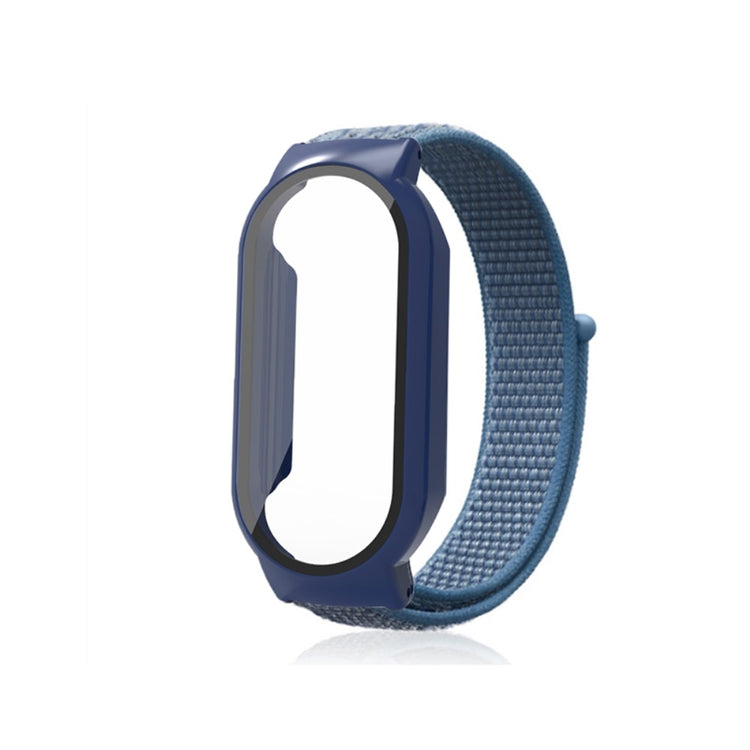 Vildt pænt Xiaomi Mi Band 7 Nylon og Glas Rem - Blå#serie_9