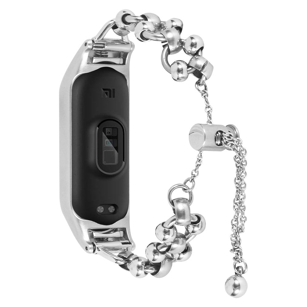 Super elegant Xiaomi Mi Band 7 Metal Rem - Sølv#serie_2