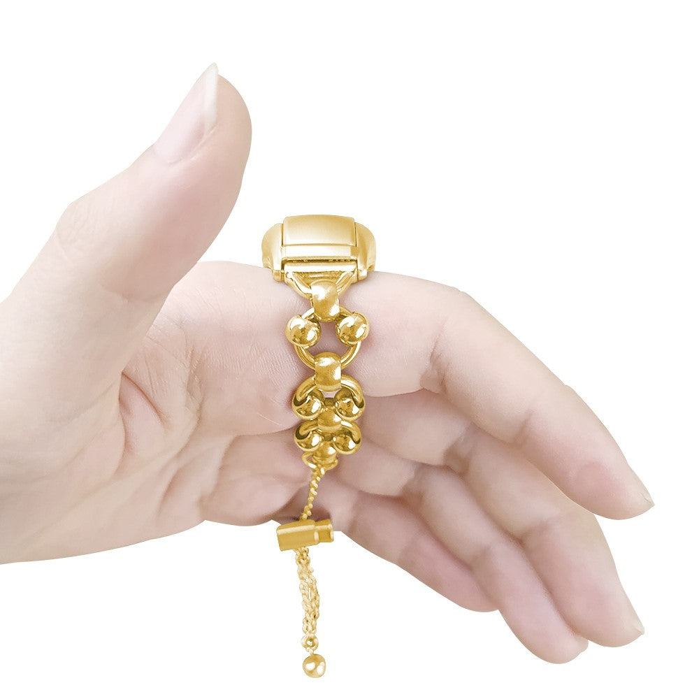 Rigtigt fantastisk Xiaomi Mi Band 7 Metal Rem - Guld#serie_3