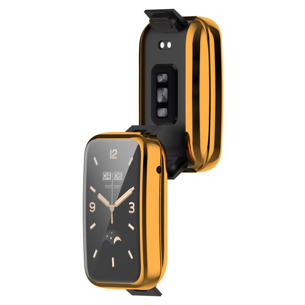 Rigtigt Godt Xiaomi Mi Band 7 Pro Plastik og Glas Cover - Pink#serie_6