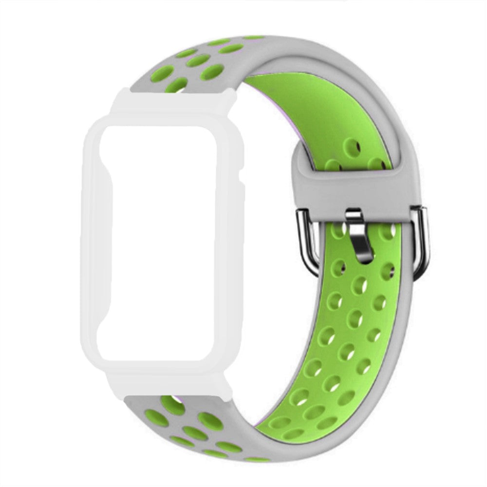 Rigtigt nydelig Xiaomi Mi Band 7 Pro Silikone Rem - Grøn#serie_5