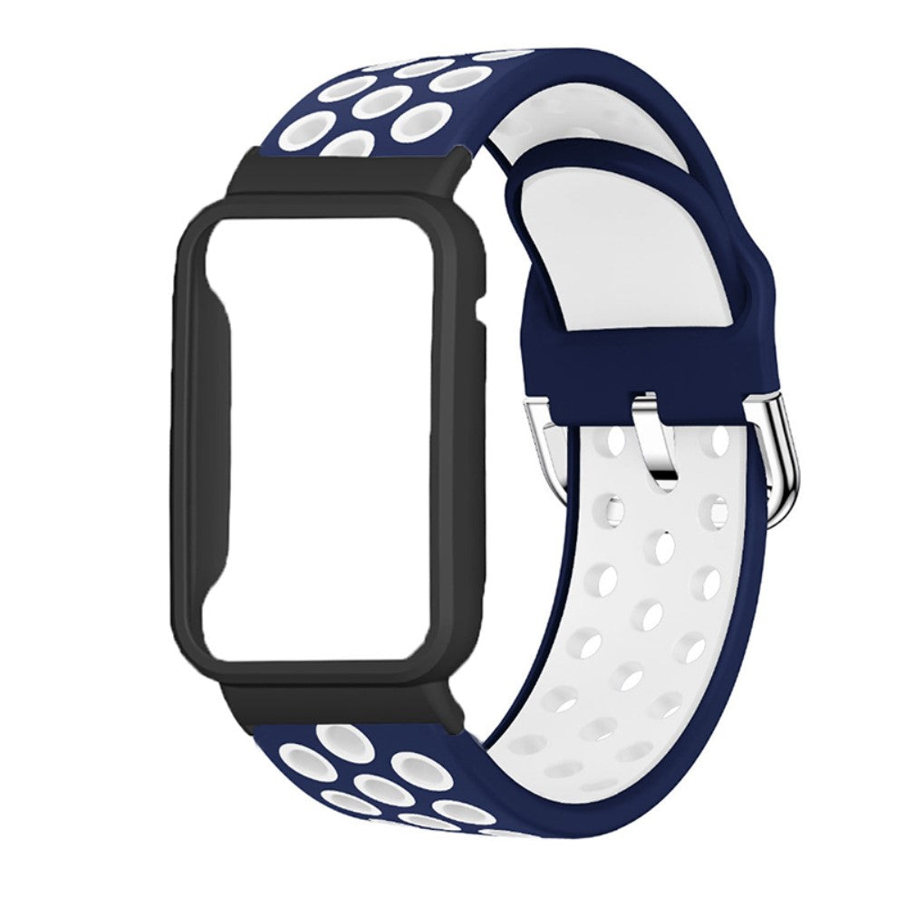 Rigtigt nydelig Xiaomi Mi Band 7 Pro Silikone Rem - Blå#serie_7