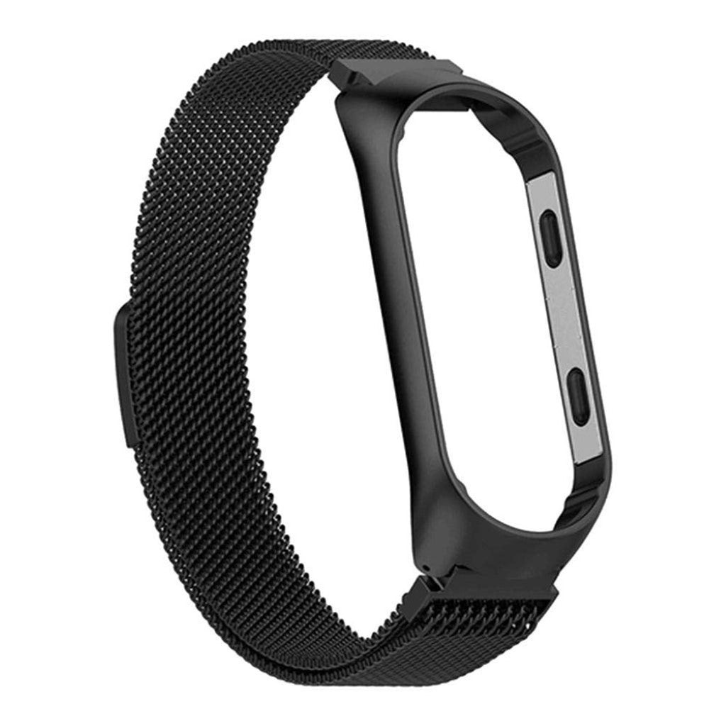 Helt vildt fantastisk Xiaomi Mi Smart Band 4 Metal Rem - Sort#serie_1
