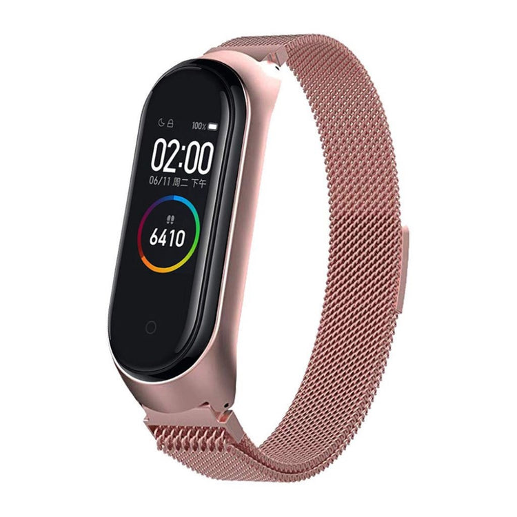 Helt vildt fantastisk Xiaomi Mi Smart Band 4 Metal Rem - Pink#serie_3