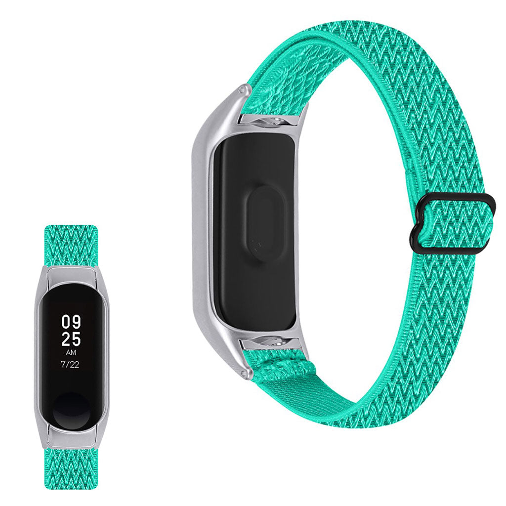 Godt Xiaomi Mi Smart Band 4 / Xiaomi Mi Band 3 Nylon Rem - Grรธn#serie_1