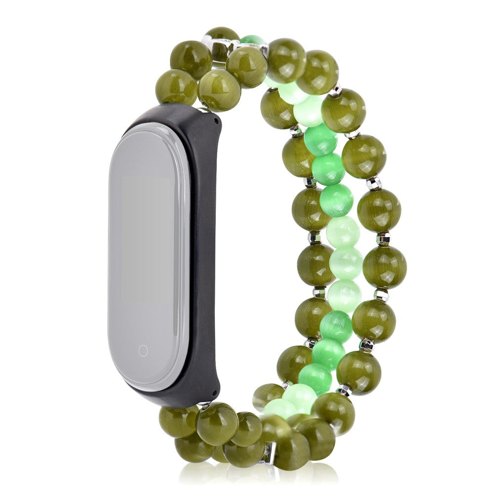 Yndigt Xiaomi Mi Smart Band 4 / Xiaomi Mi Band 3 Sten Rem - Grøn#serie_3
