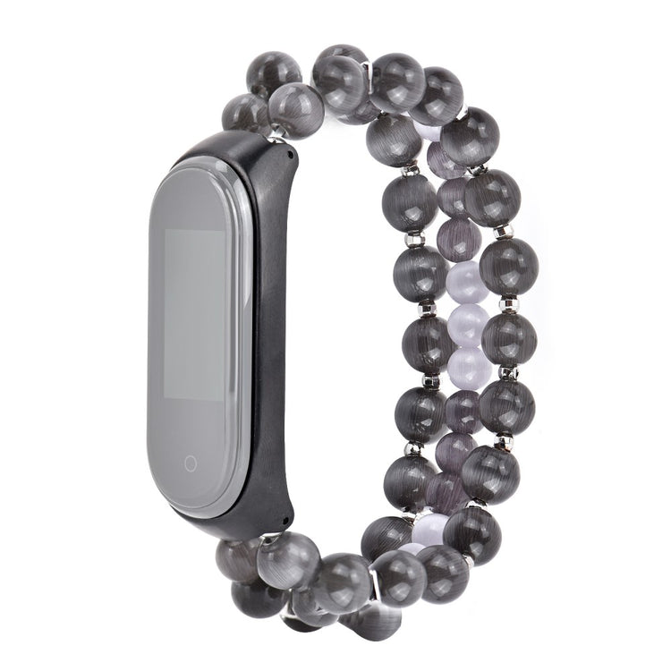 Yndigt Xiaomi Mi Smart Band 4 / Xiaomi Mi Band 3 Sten Rem - Sort#serie_5