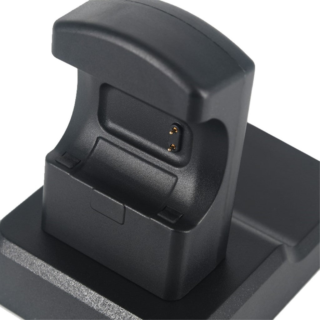 Plastik Fitbit Charge 3 / Fitbit Charge 4 USB Ladestation - Sort#serie_015