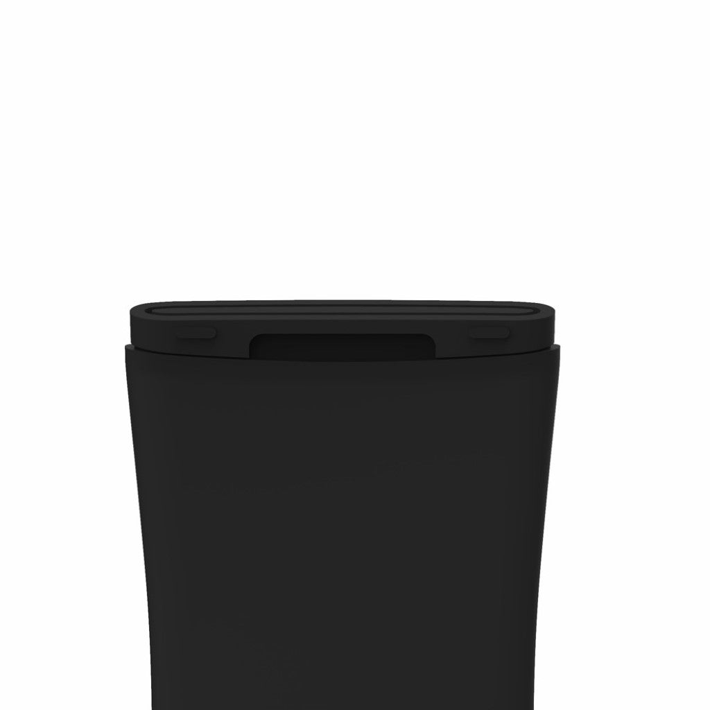 Helt vildt kønt Fitbit Versa 3 / Fitbit Sense Silikone Rem - Størrelse: S - Sort#serie_1