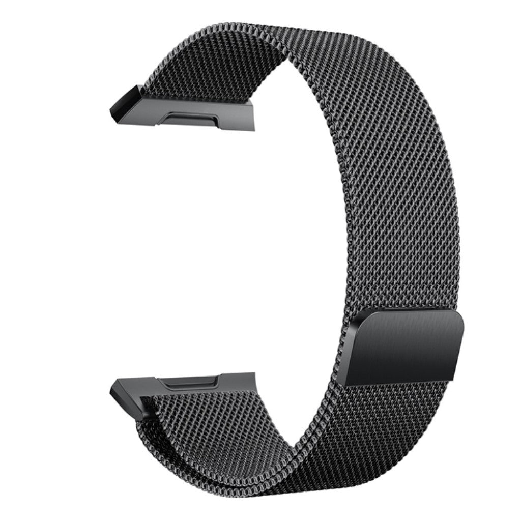 Rigtigt flot Fitbit Ionic Metal Rem - Sort#serie_4