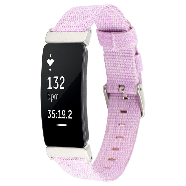 Super fantastisk Fitbit Inspire Nylon Rem - Pink#serie_4