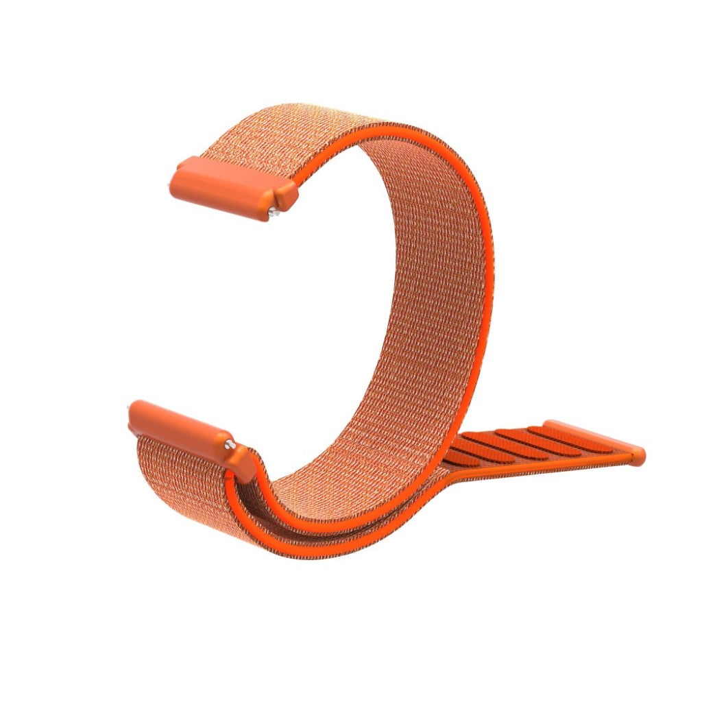Rigtigt pænt Fitbit Versa Lite Nylon Rem - Orange#serie_2