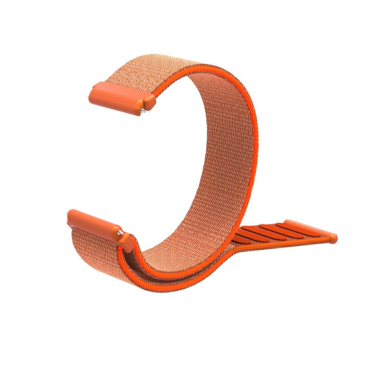Rigtigt pænt Fitbit Versa Lite Nylon Rem - Orange#serie_2