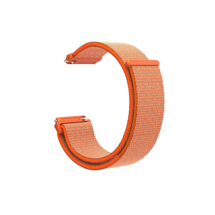 Rigtigt pænt Fitbit Versa Lite Nylon Rem - Orange#serie_2
