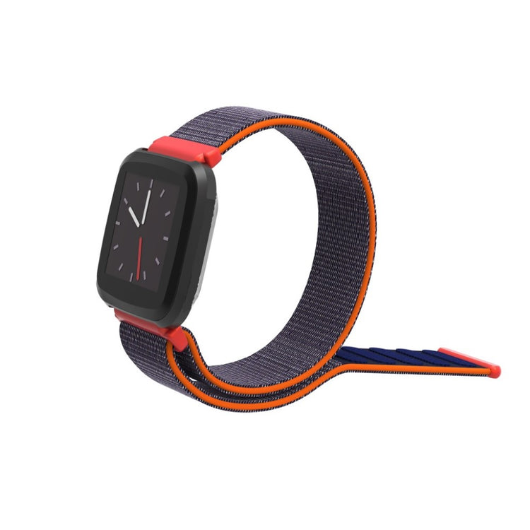 Rigtigt pænt Fitbit Versa Lite Nylon Rem - Flerfarvet#serie_8