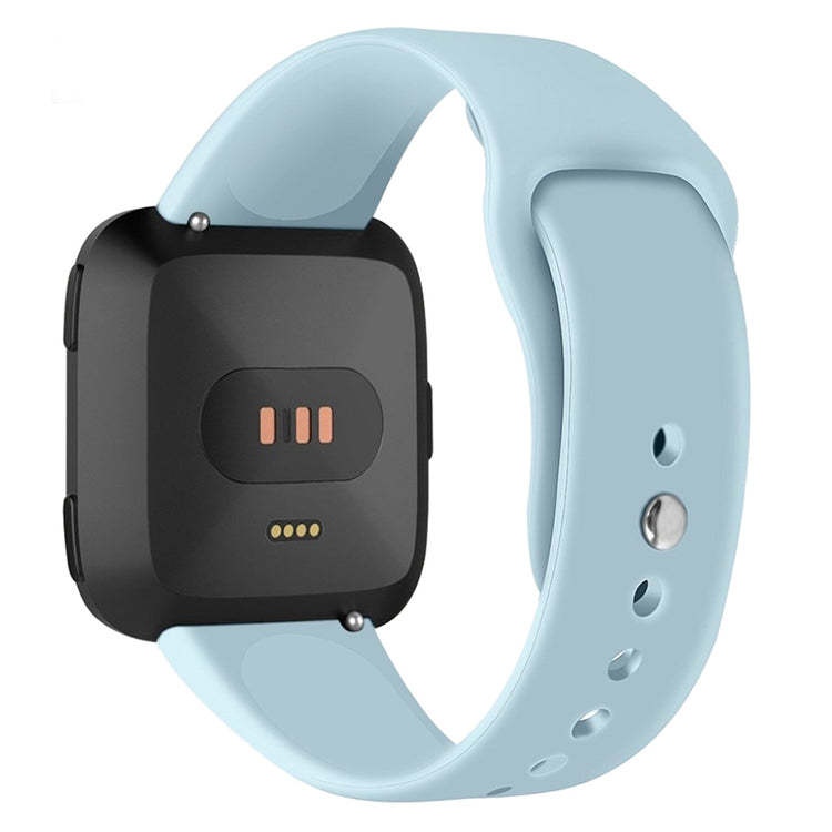 Helt vildt sejt Fitbit Versa Lite Silikone Rem - Blå#serie_10