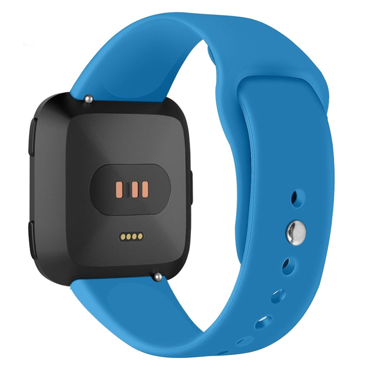 Helt vildt sejt Fitbit Versa Lite Silikone Rem - Blå#serie_12
