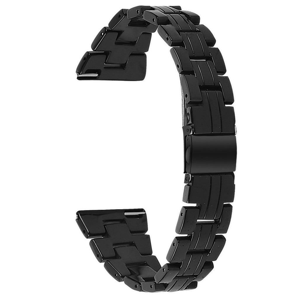 Vildt elegant Fitbit Versa 2 / Fitbit Versa Lite  Rem - Sort#serie_9