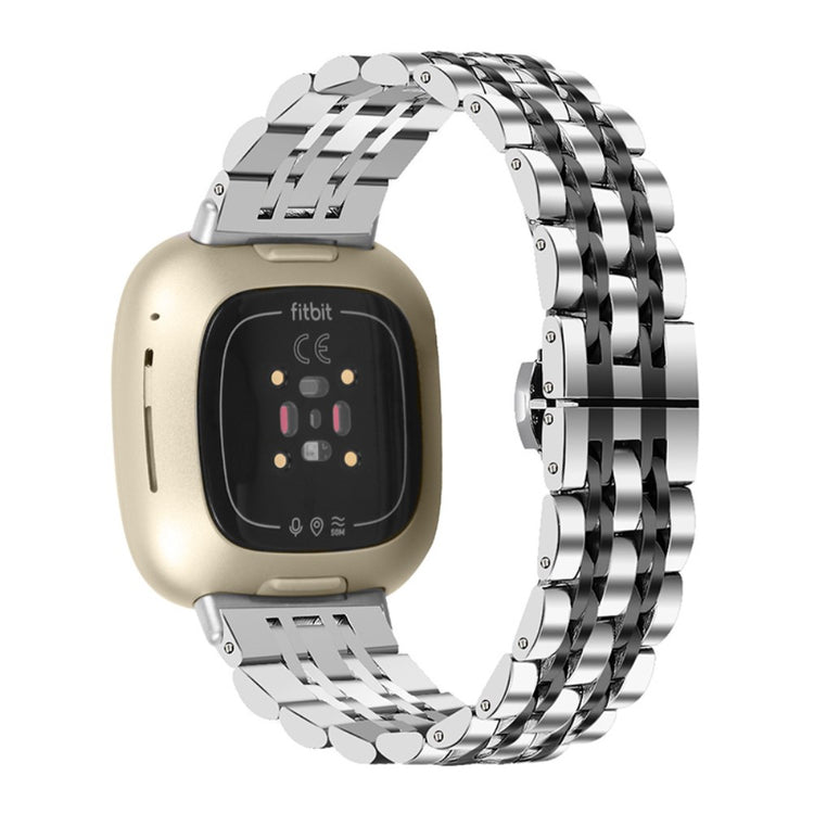 Rigtigt fantastisk Fitbit Versa 3 Metal Rem - Flerfarvet#serie_6