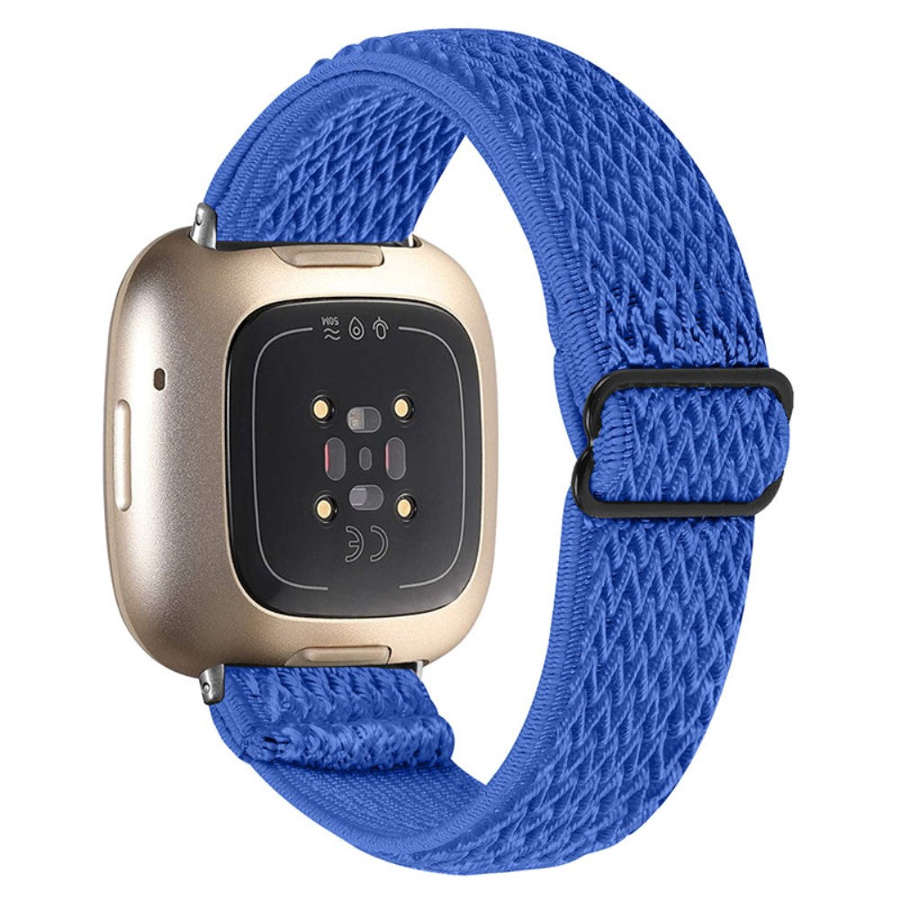 Mega fantastisk Fitbit Versa 3 Nylon Rem - Blå#serie_5