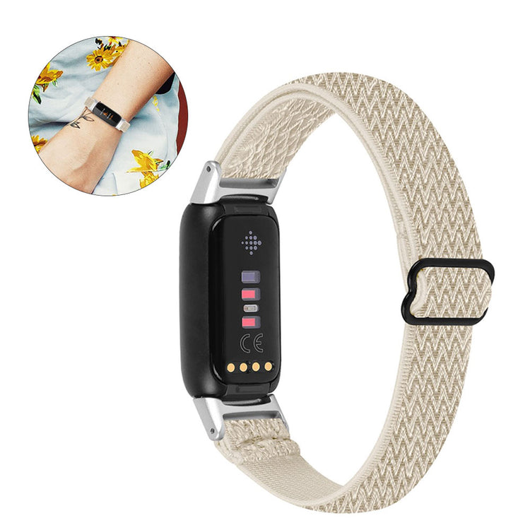 Udsøgt Fitbit Luxe Nylon Rem - Brun#serie_11