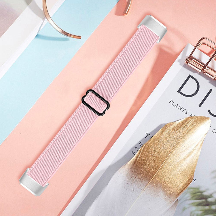 Helt vildt flot Fitbit Luxe Nylon Rem - Pink#serie_3