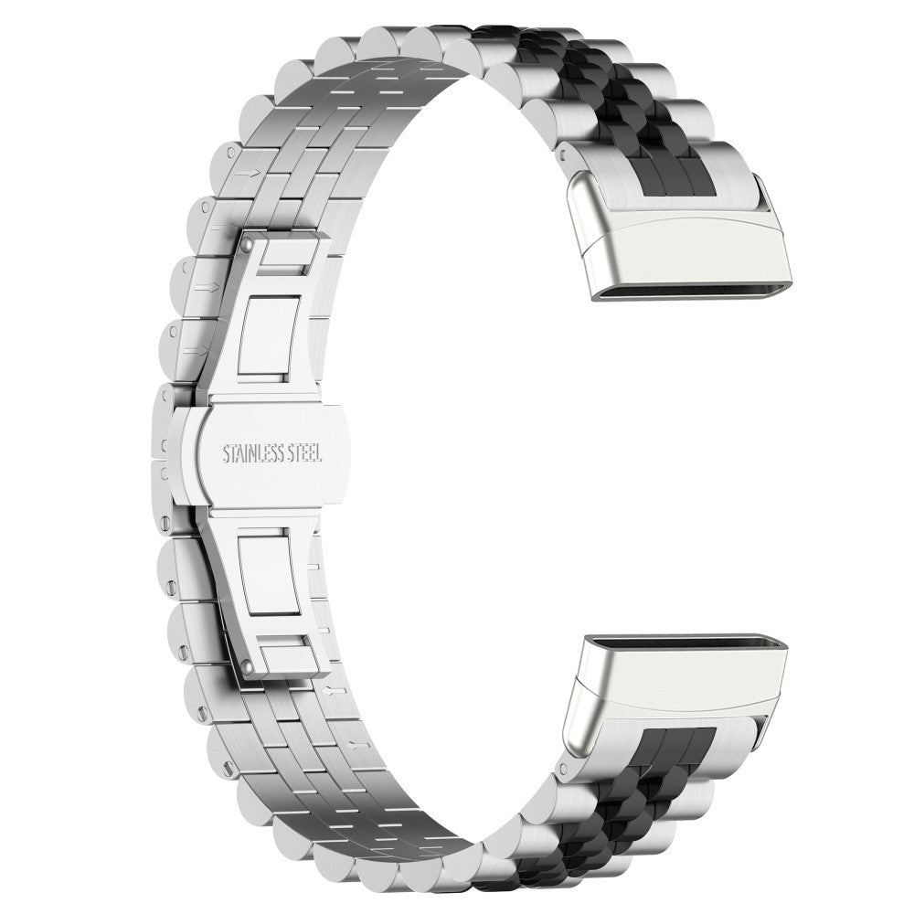 Sejt Metal Universal Rem passer til Fitbit Versa 4 / Fitbit Versa 3 - Sølv#serie_6