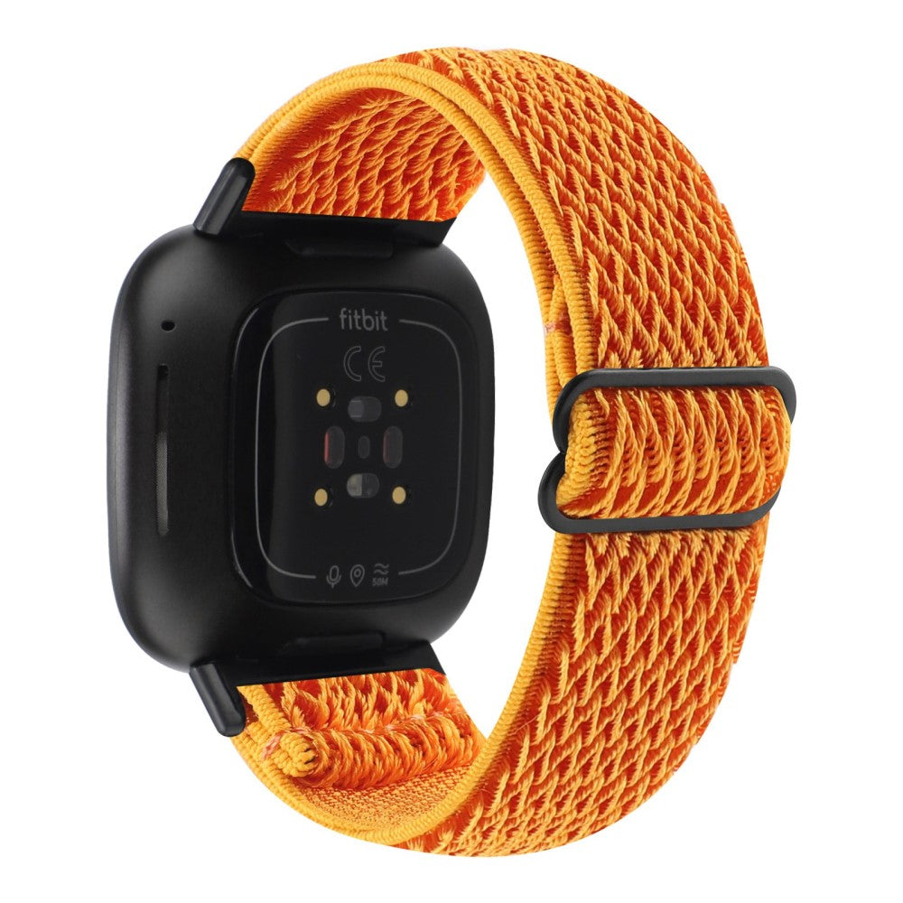 Nydelig Universal Fitbit Nylon Rem - Orange#serie_5