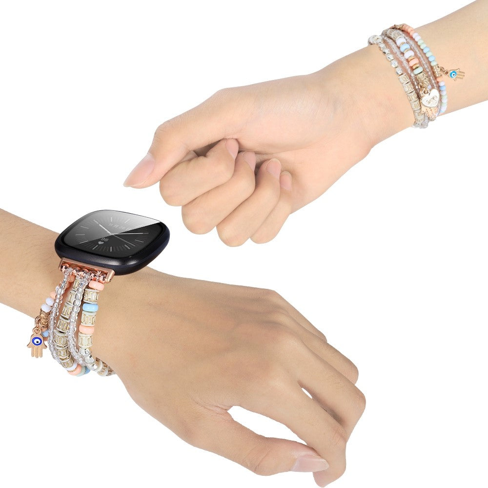 Komfortabel Universal Fitbit Rhinsten Rem - Pink#serie_4