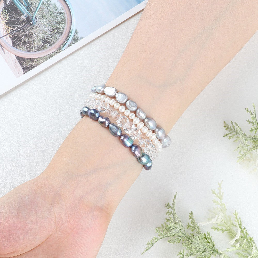 Supercool Universal Fitbit Rhinsten Rem - Sølv#serie_2