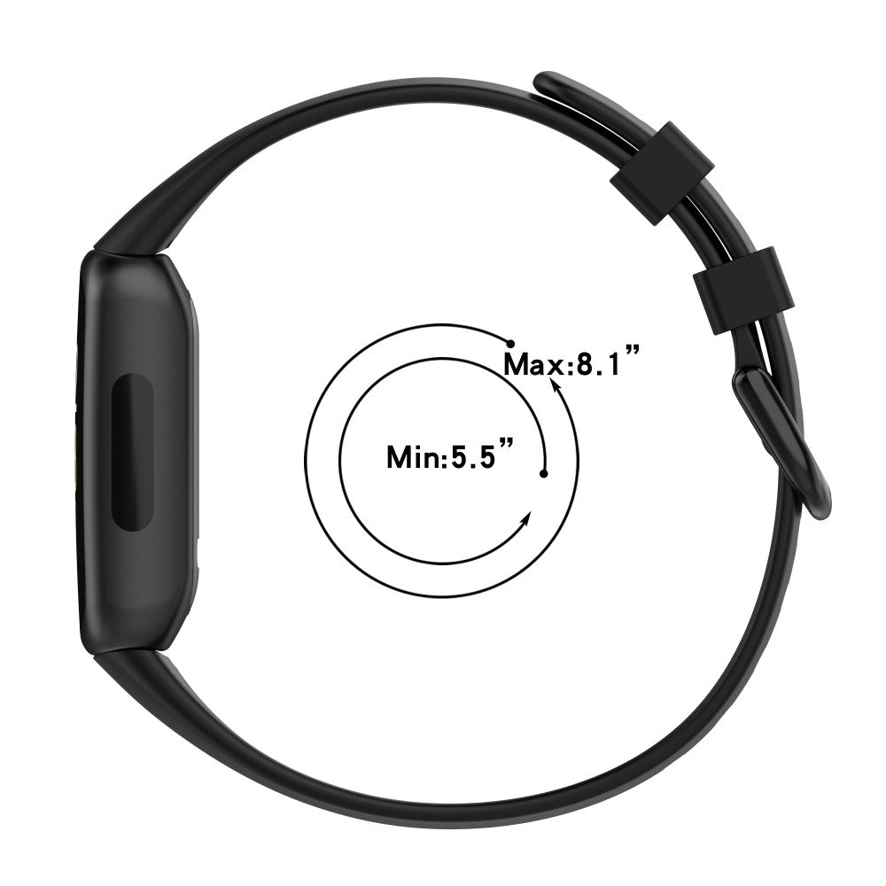 Alle tiders Fitbit Inspire 3 Silikone Rem - Rød#serie_6