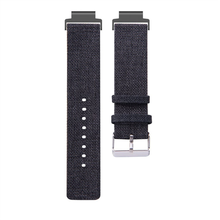 Vildt sejt Universal Garmin Nylon Rem - Sort#serie_1