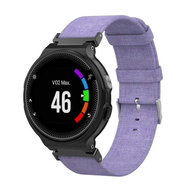 Vildt sejt Universal Garmin Nylon Rem - Lilla#serie_6