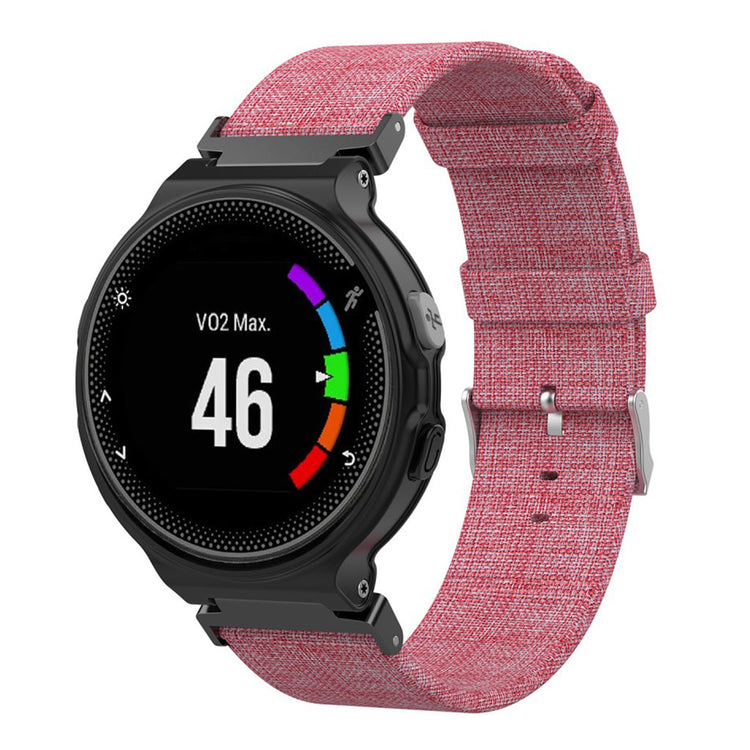 Vildt sejt Universal Garmin Nylon Rem - Pink#serie_7