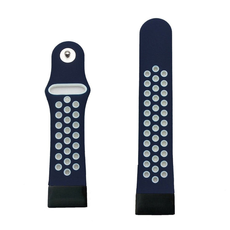 Rigtigt fint Universal Garmin Silikone Rem - Blå#serie_10