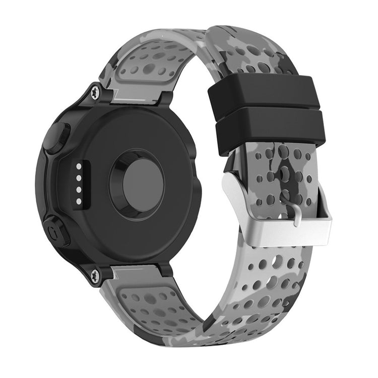 Vildt godt Universal Garmin Silikone Rem - Sølv#serie_4