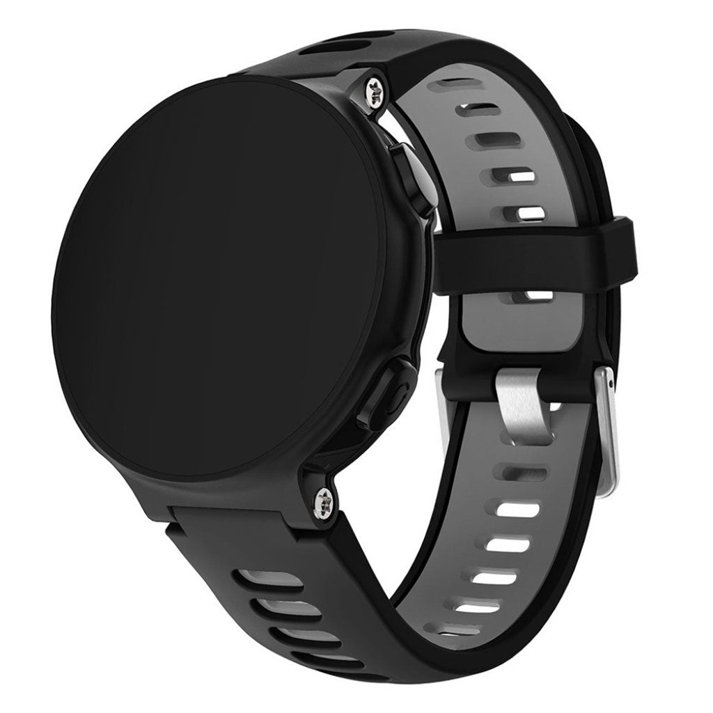 Meget pรฆnt Universal Garmin Silikone Rem - Sort#serie_1