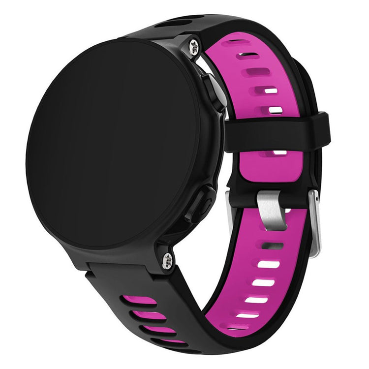 Meget pænt Universal Garmin Silikone Rem - Sort#serie_3