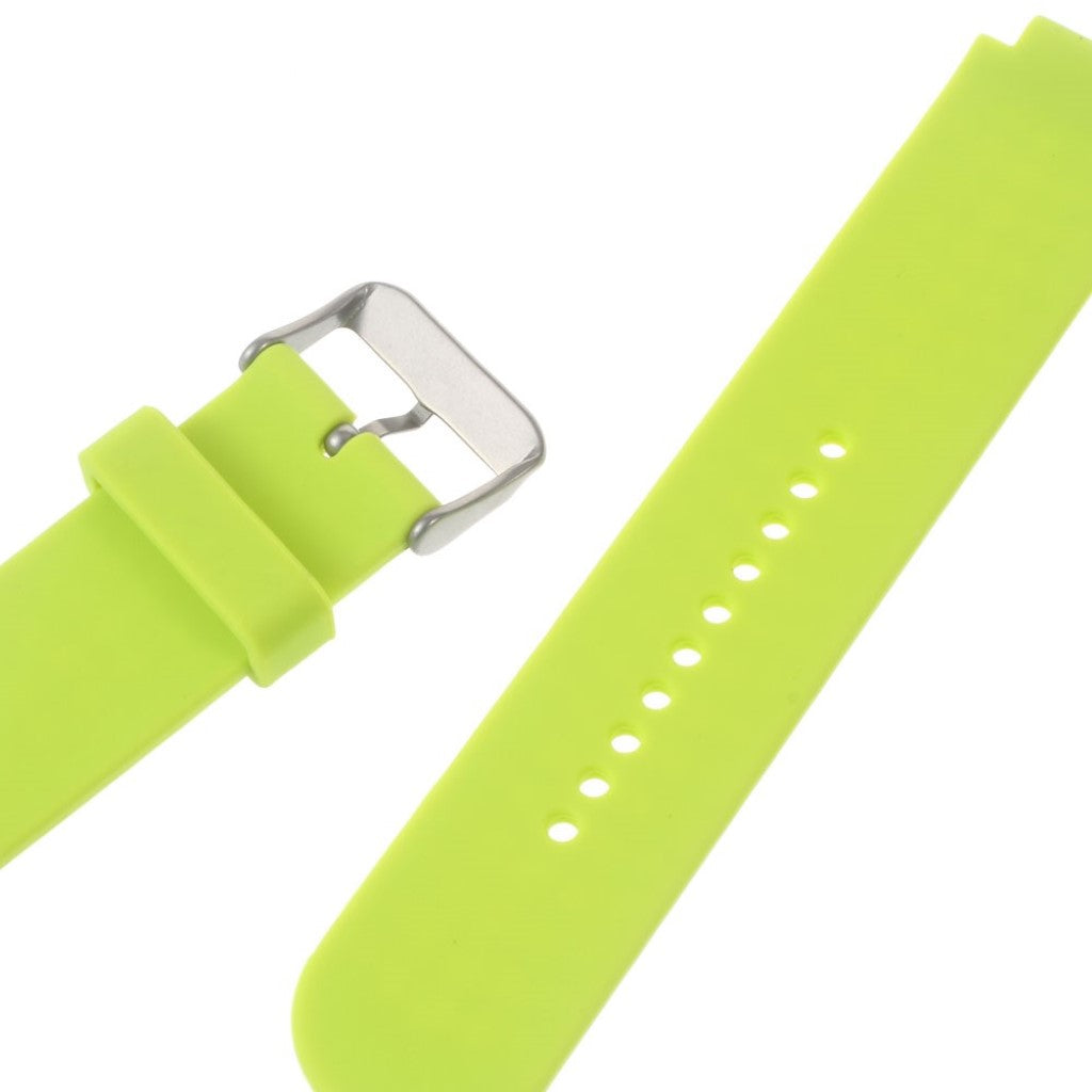 Super kønt Universal Garmin Silikone Rem - Grøn#serie_4