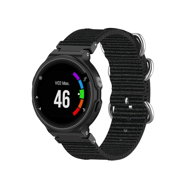 Mega godt Universal Garmin Nylon Rem - Sort#serie_1