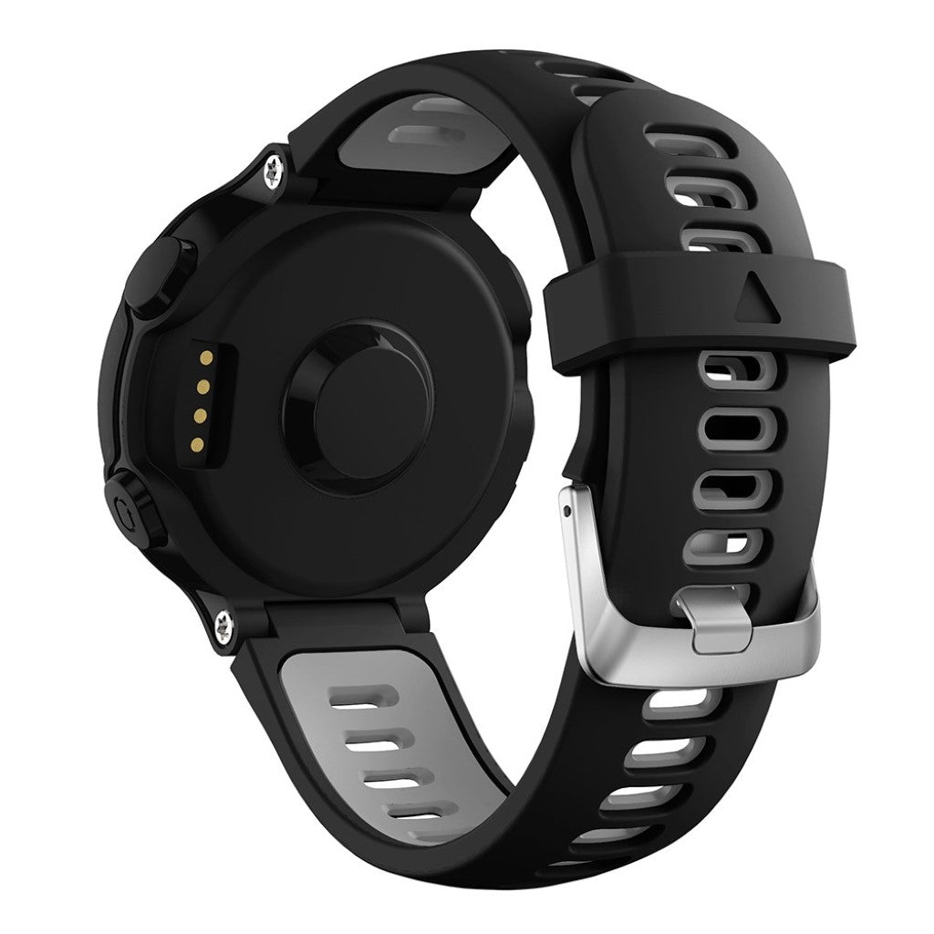 Rigtigt holdbart Universal Garmin Silikone Rem - Sort#serie_2