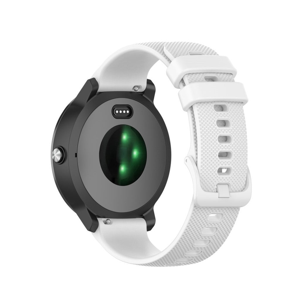 Garmin Vivoactive 3 / Garmin Vivoactive 3 Music Silikone Rem - Hvid#serie_2