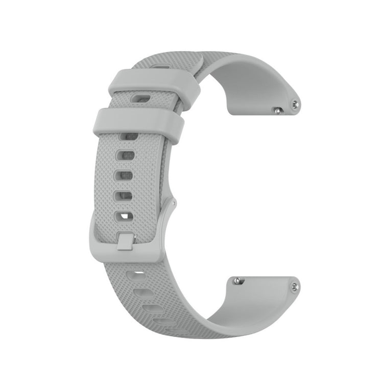 Garmin Vivoactive 3 / Garmin Vivoactive 3 Music Silikone Rem - Sølv#serie_3