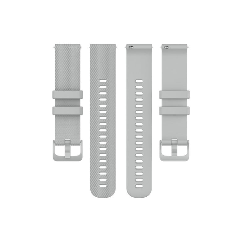 Garmin Vivoactive 3 / Garmin Vivoactive 3 Music Silikone Rem - Sølv#serie_3
