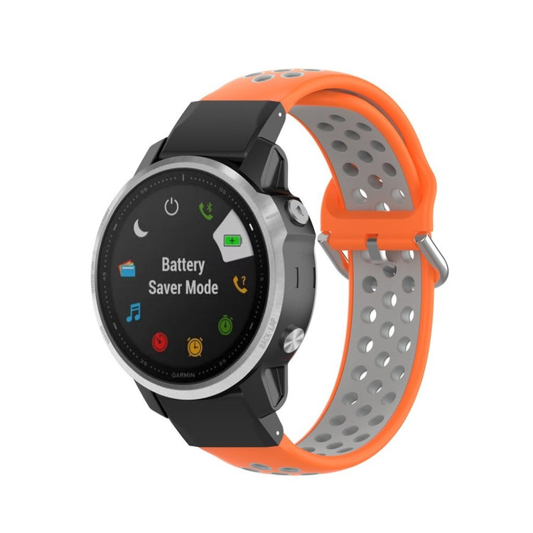 Stilren Universal Garmin Silikone Rem - Orange#serie_4