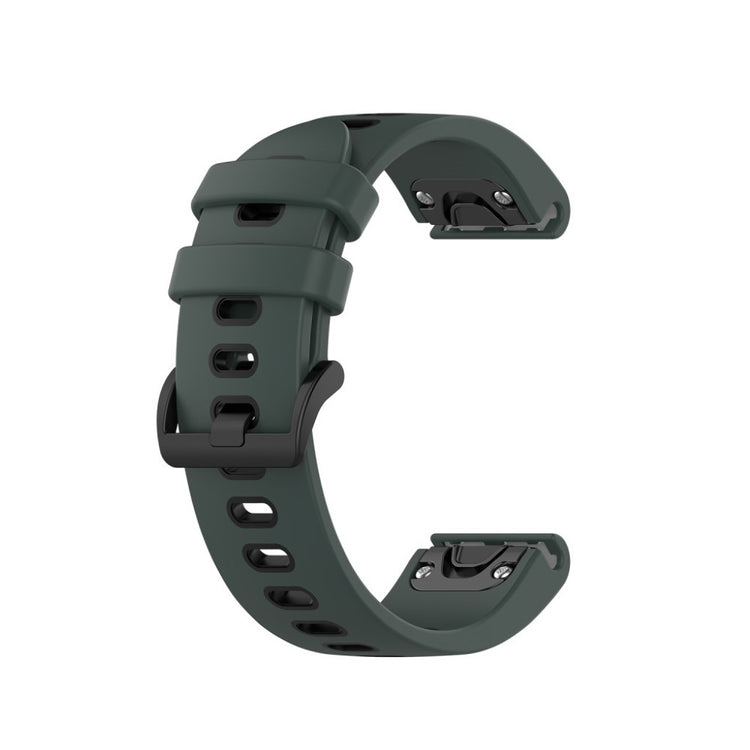 Meget cool Garmin Fenix 6S / Garmin Fenix 5S Silikone Rem - Grøn#serie_2